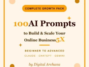 100 AI Prompts to Scale Your Online Business 5X (2026)
